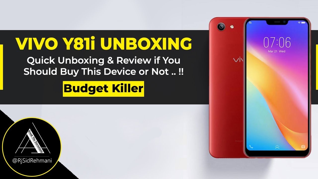 VIVO Y81i Unboxing First Look & Quick Review - Budget Killer Phone [HD] | Asad Abbas