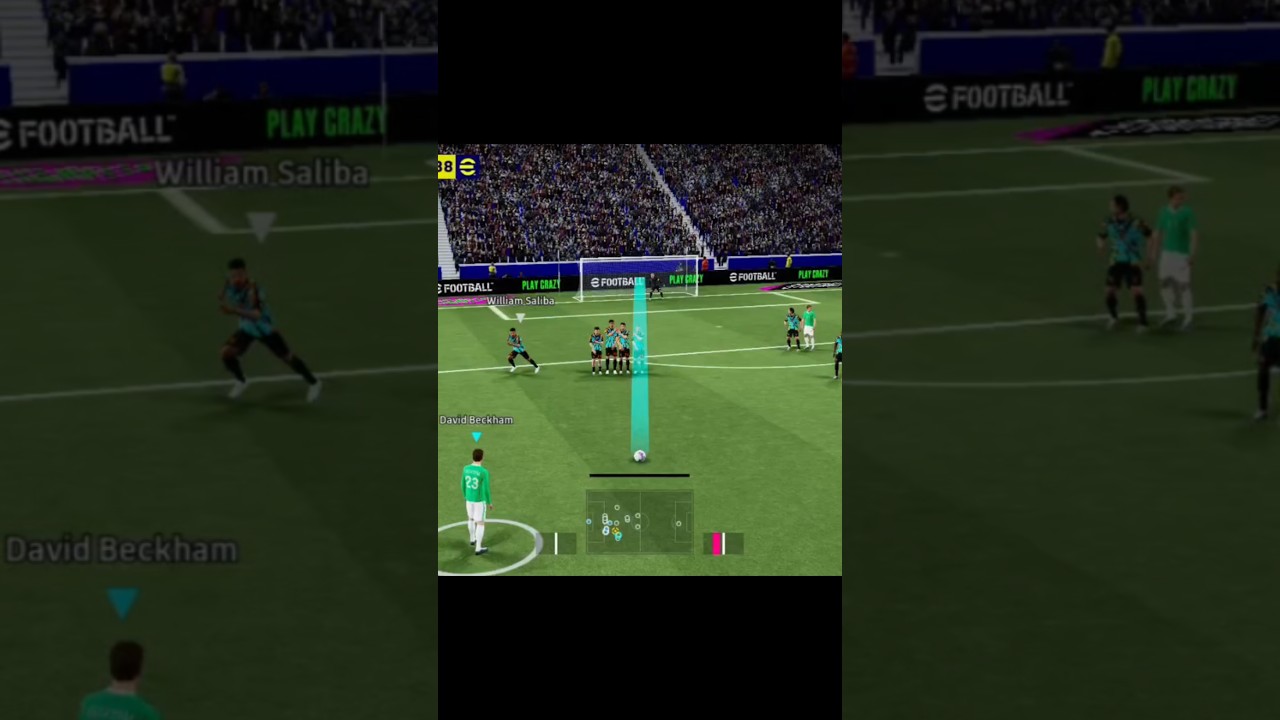 "David Beckham's Outstanding Free Kick Goal 🔥 | eFootball 2026"