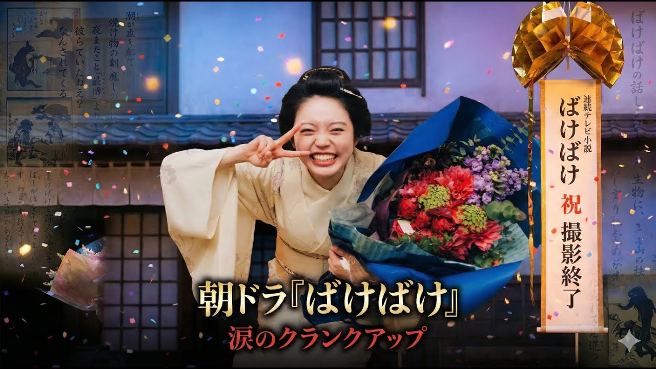 朝ドラ「ばけばけ」撮影終了！髙石あかりが語った