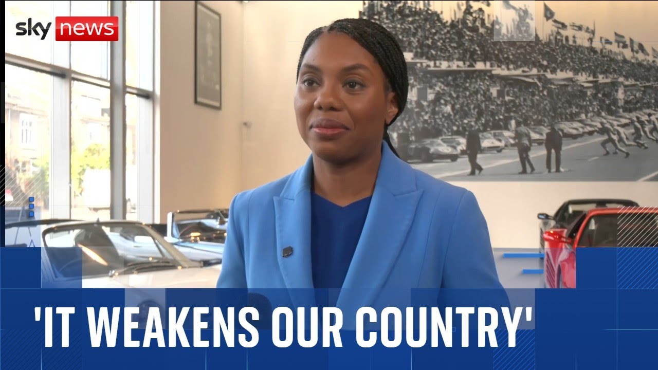 Donald Trump 'is right on the Chagos deal', says Kemi Badenoch