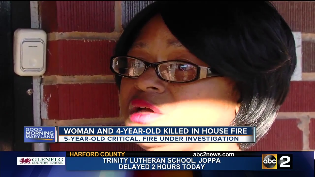 Woman, 4-year-old killed in NE Baltimore house fire