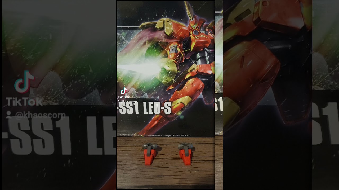 HG 1/144 Leo-S Assembly, Poses and Comparison! (my 500+ tiktok episode)