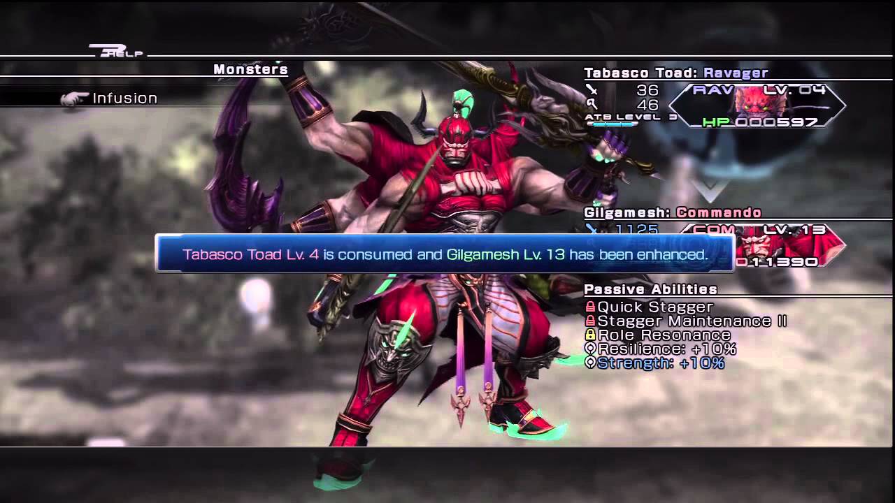 Final Fantasy XIII-2 [HD] - Ultimate GILGAMESH Build Guide !!