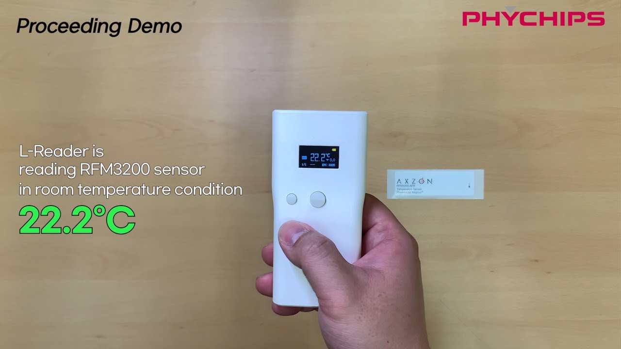 Temperature Sensor Tag Demo