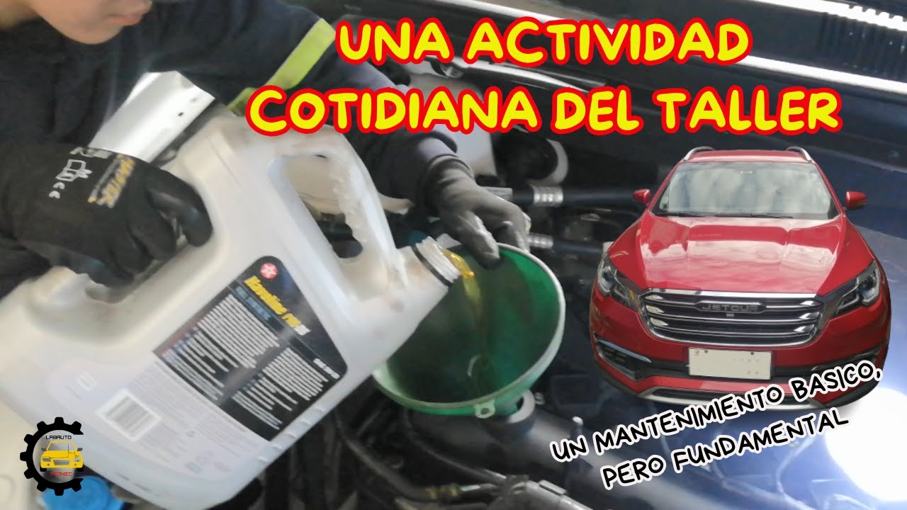 JETOUR X70-AFINAMIENTO MOTOR-(ABC DE MOTOR) Y CAMBIO DE ACEITE