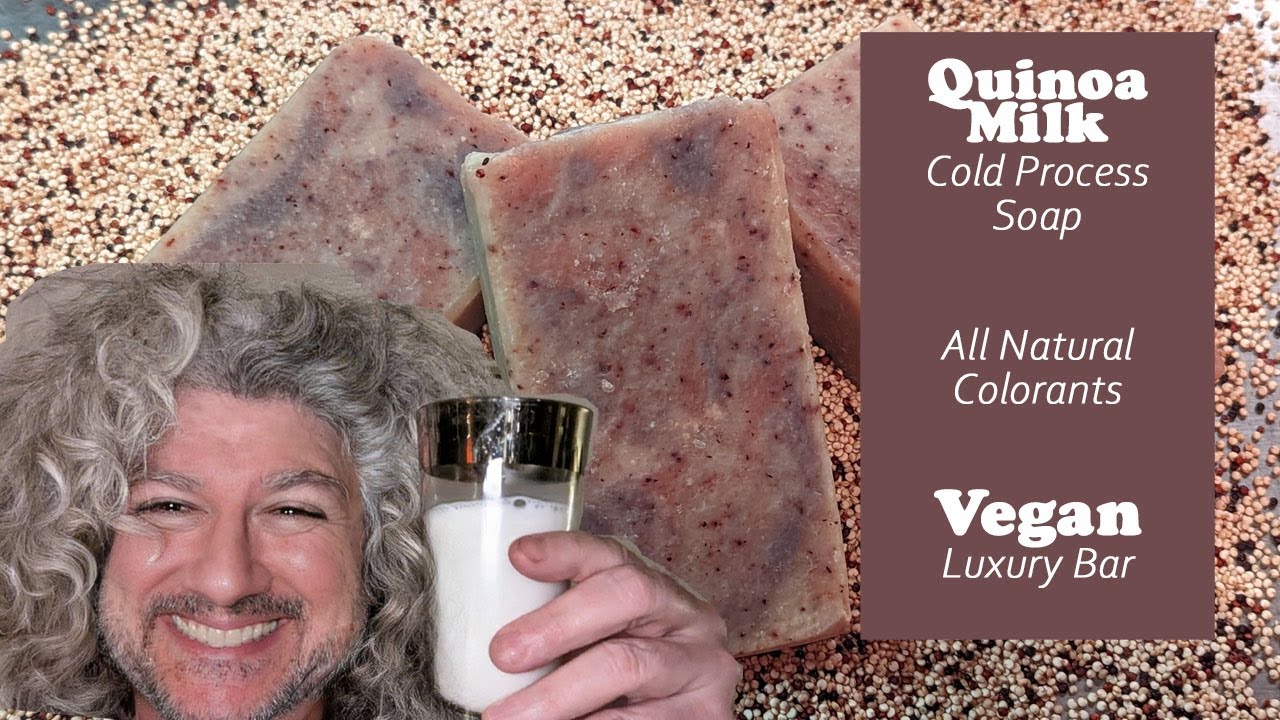 How to make Quinoa Milk Vegan Soap