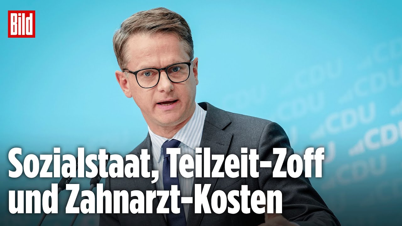 LIVE: CDU-Generalsekretär Carsten Linnemann redet Klartext