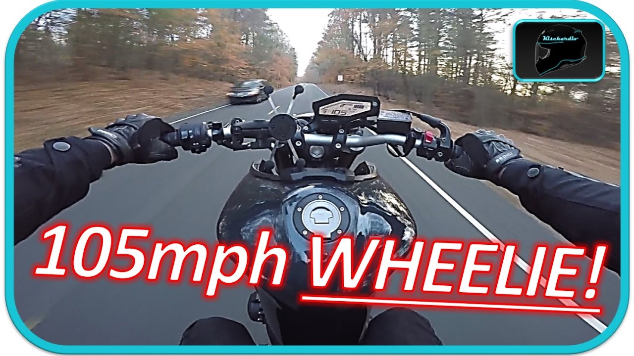 Yamaha Fz-09 WHEELIES at 105MPH!! | Fz09 Life!!