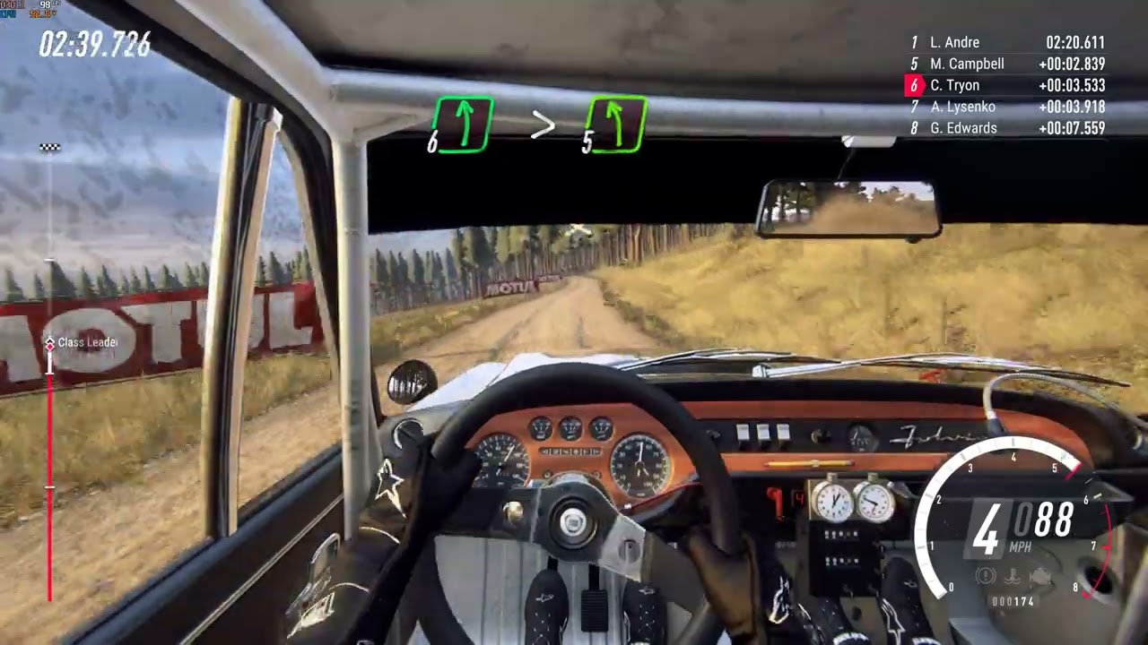 Dirt Rally 2 | 4 Speed Manual FWD Lancia No Assists