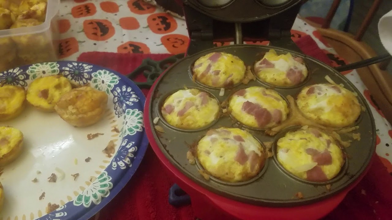 Babycakes Multi treat maker breakfast idea 
