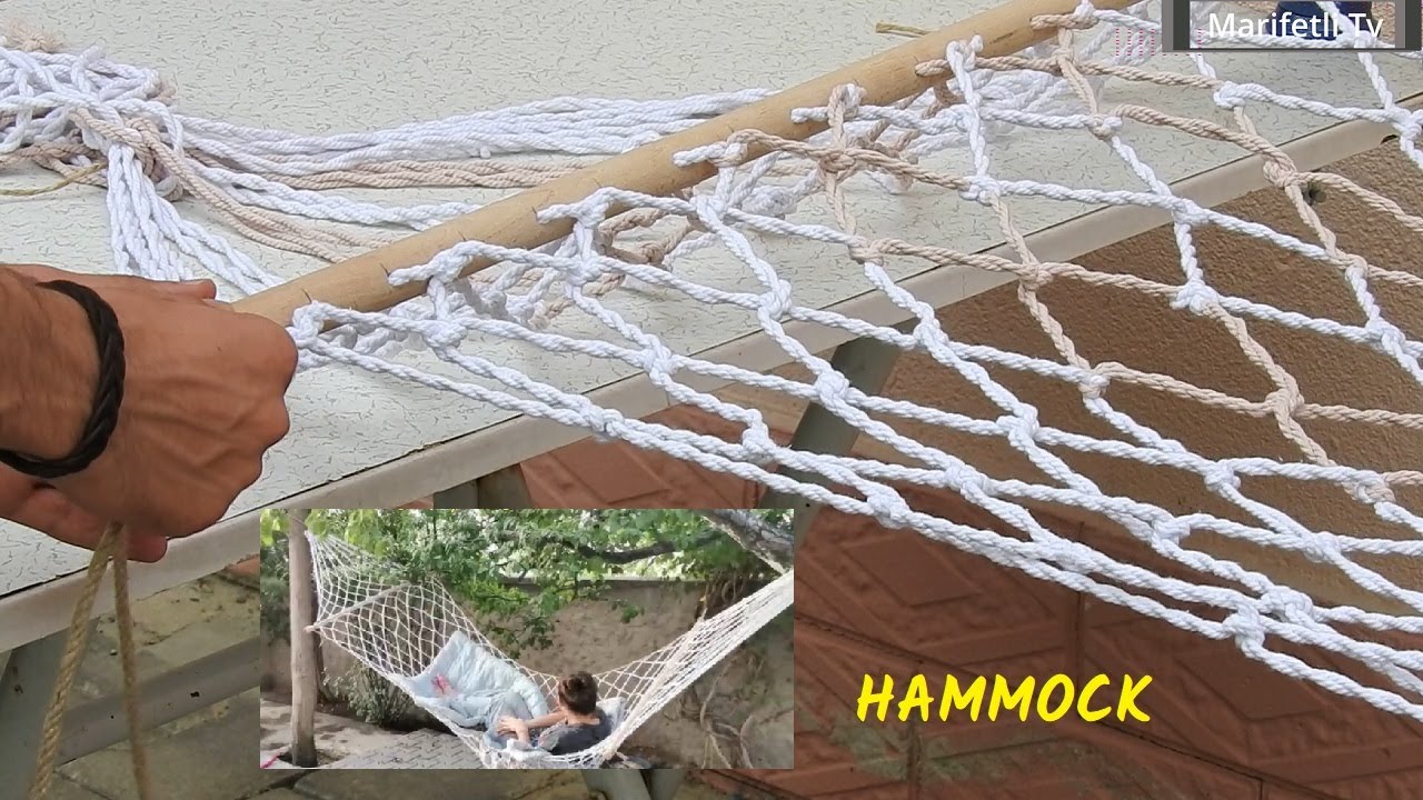 How to make a simple hammock