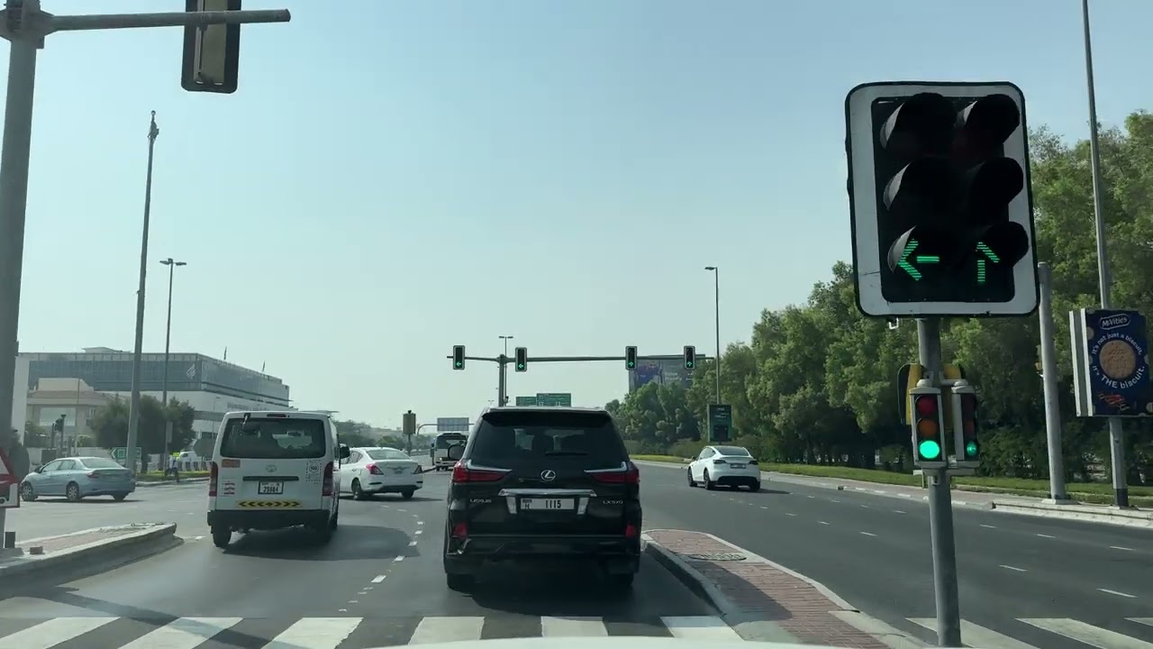 GREENS TO AL BADA DRIVING TOUR UAE DUBAI ROADTRIP 23 June 2025