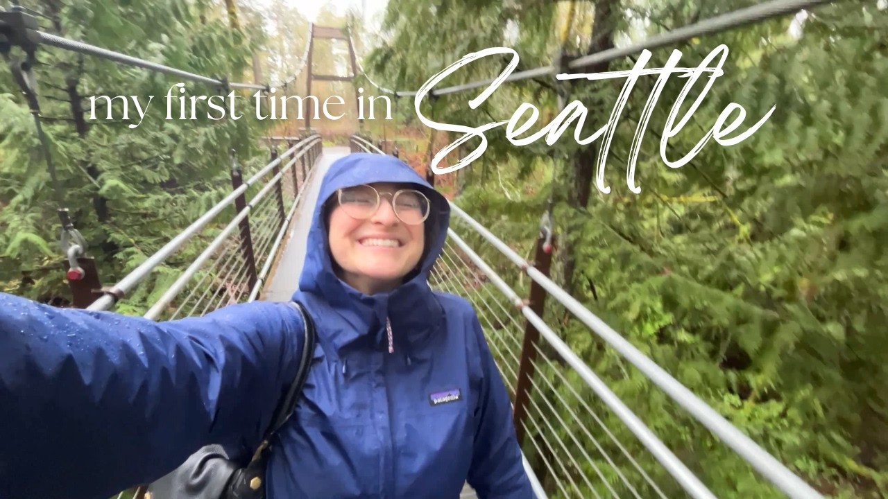 my first time visiting seattle !! || vlog