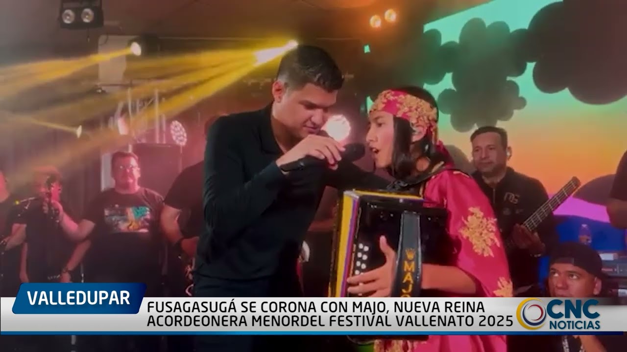 FUSAGASUG&Aacute; SE CORONA CON MAR&Iacute;A JOS&Eacute; ARIAS, NUEVA REINA ACORDEONERA MENOR DEL FESTIVAL DE LA LEYENDA
