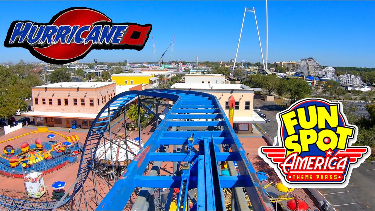 Hurricane Front Row POV Fun Spot America Kissimmee