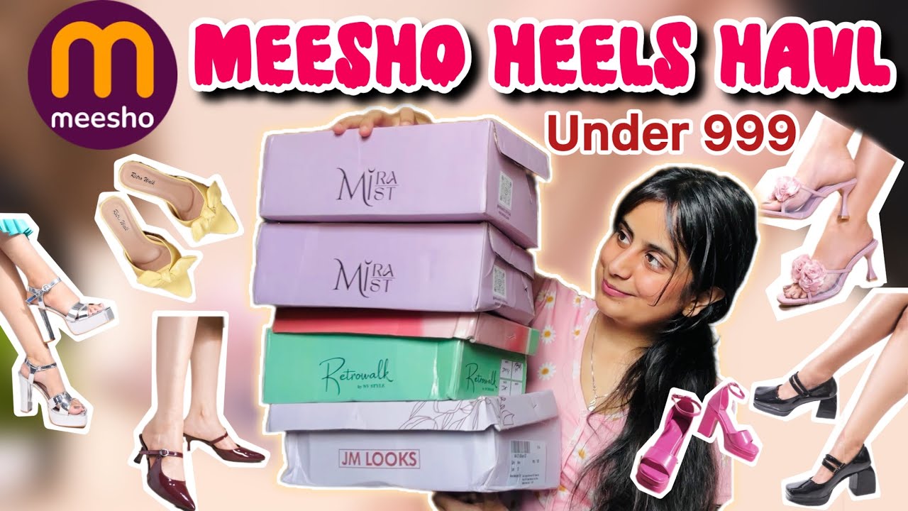 Meesho Heel Haul ✨ Under 999 📸 Affordable Heels