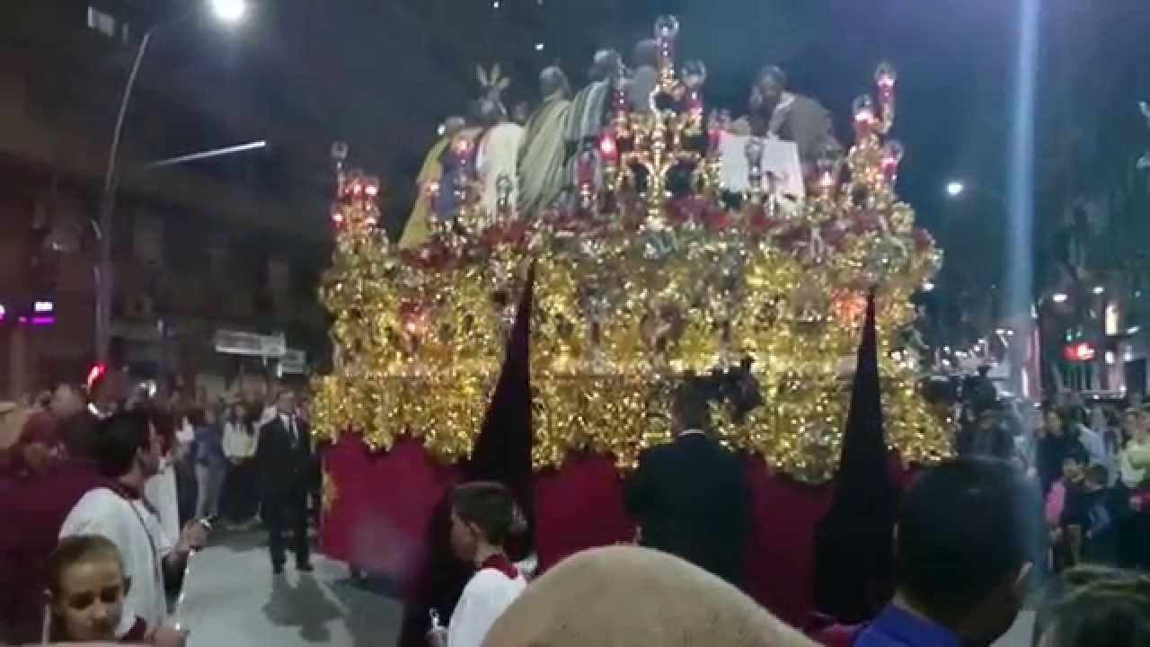 santa cena jaén 2015 llegada a san felix