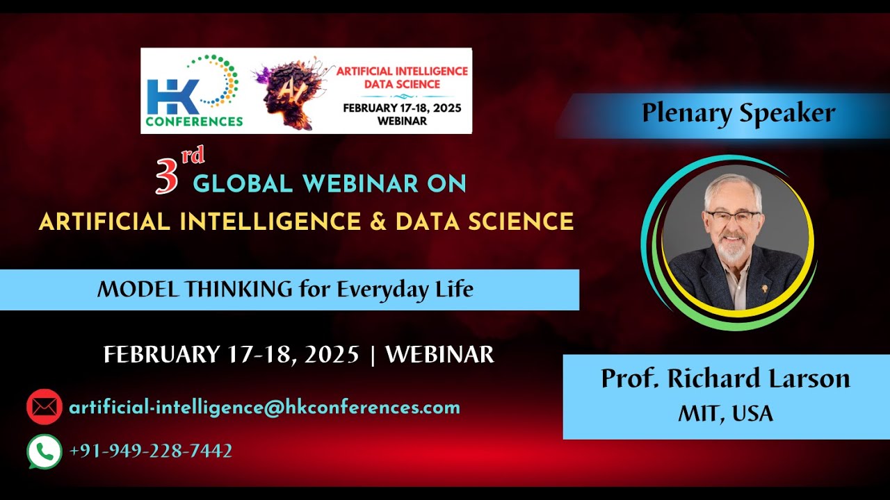 Prof. Richard Larson, MIT, USA | HK Conferences