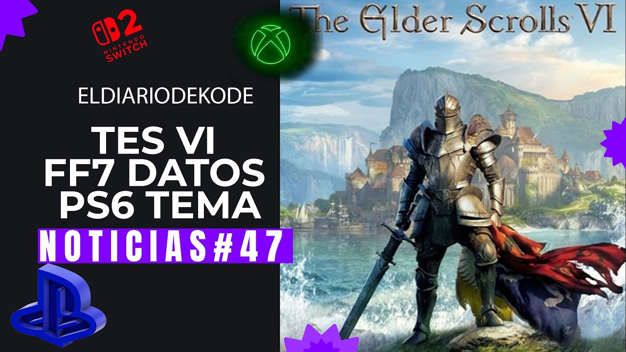 PS6 Aclarado, FF7 Nomura y TES6: ¿Direct Nintendo?