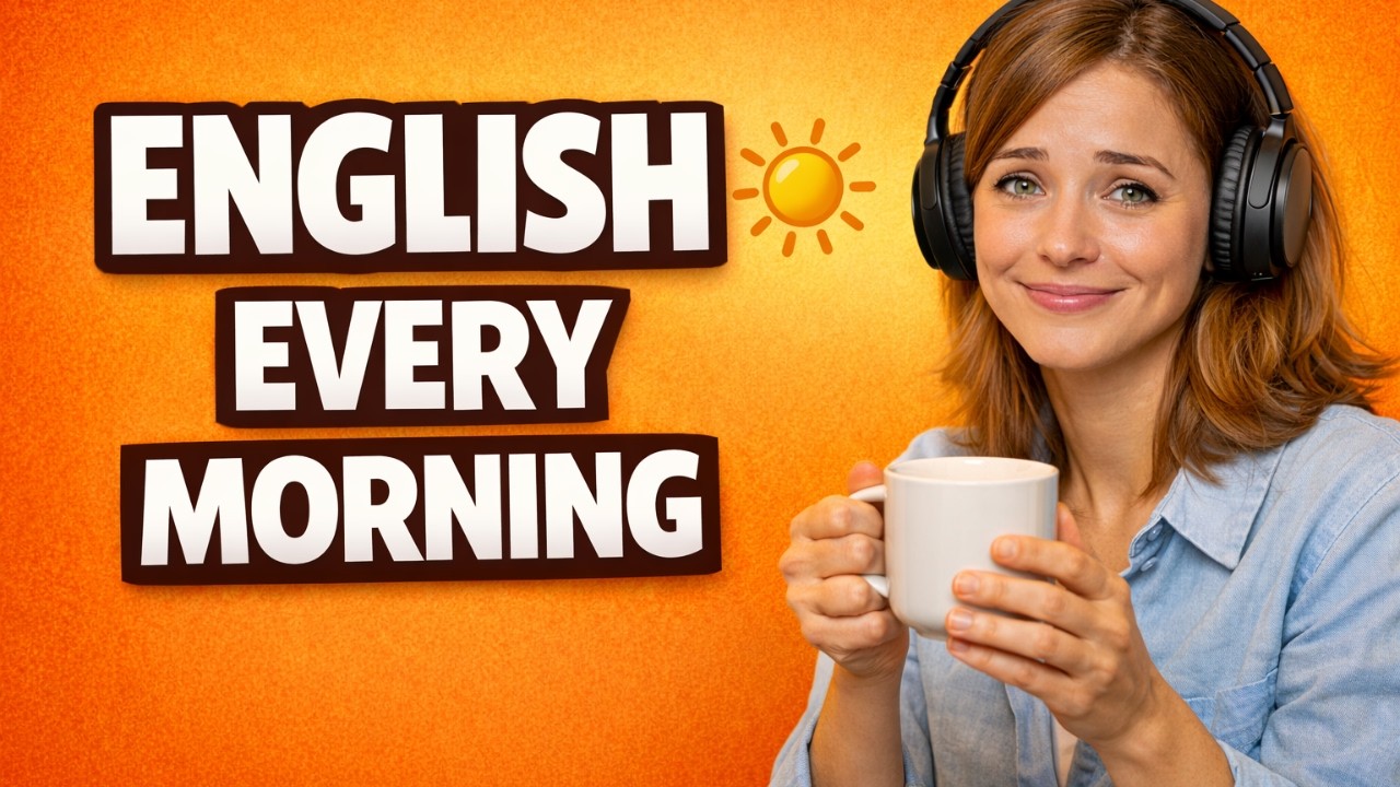 Morning Routine English | Slow Listening for A1–A2 Beginners | Daily Fluency Builder
