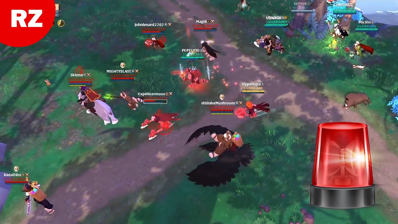 😂 PK - Runs Away in FEAR 😂 | Albion Online | VELARIS Eps.3