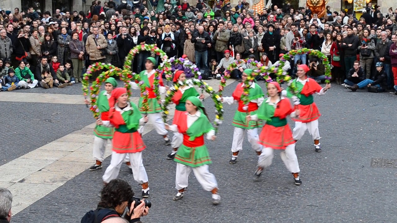 Ball de Cercolets - Lluïment del Seguici Festiu de Reus per Santa Eulàlia de Barcelona (17/2/2013)