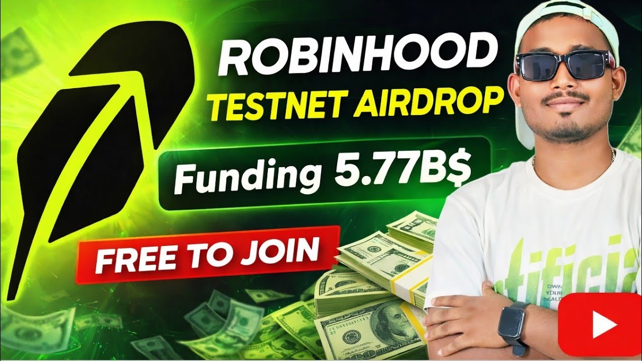 Robinhood Testnet Airdrop | Robinhood L1 Testnet Airdrop Free To Join - Crypto Airdrops