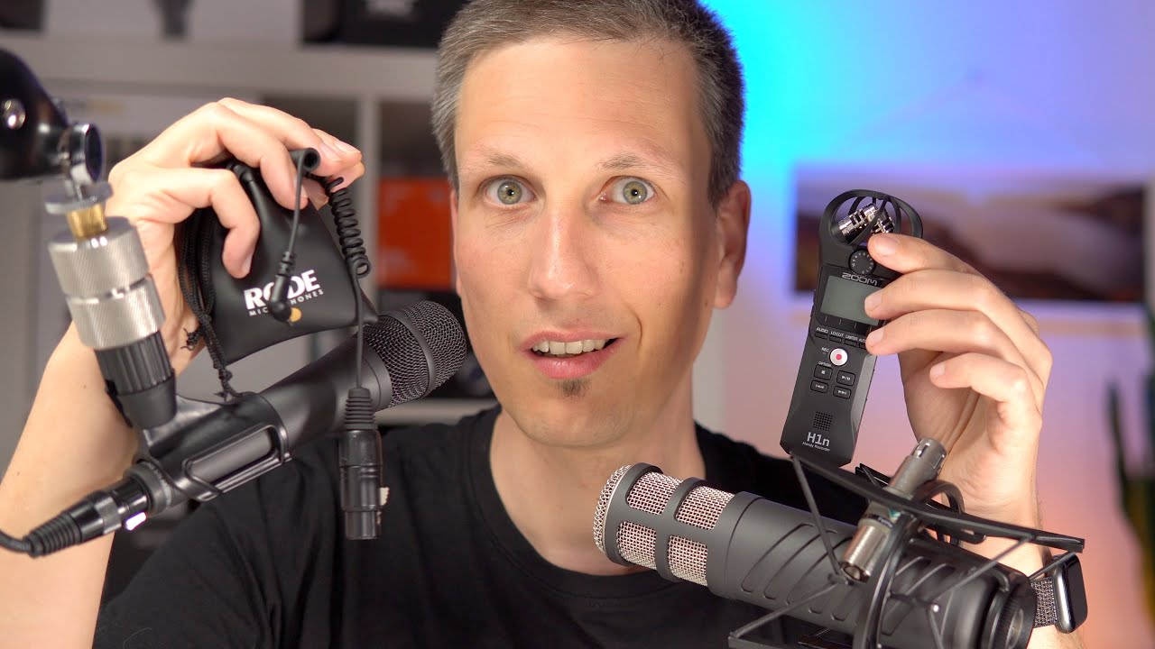Die 4 besten Mikrofone für Youtube-Videos #Oktava #Rode #Procaster #RodeM2 #LavalierGo