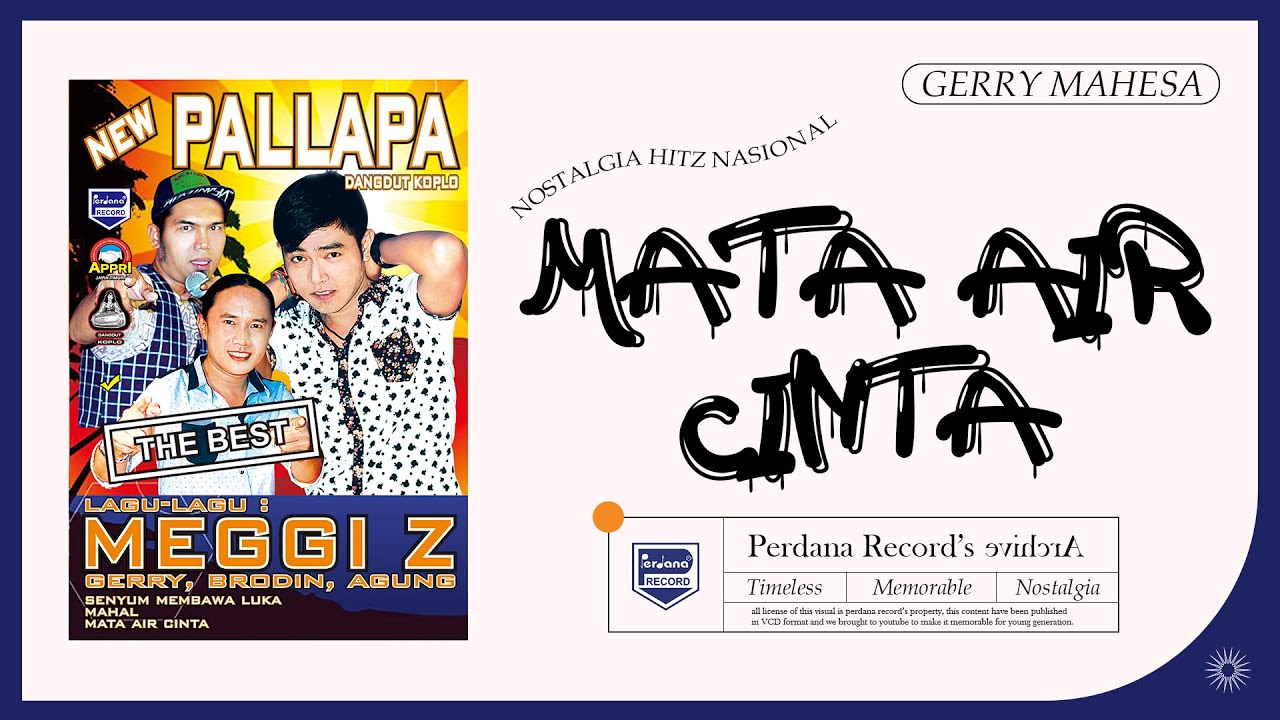 Gerry Mahesa - Mata Air Cinta - New Pallapa (Official Music Video).