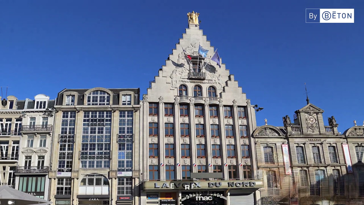 Lille, une métropole de brique et béton