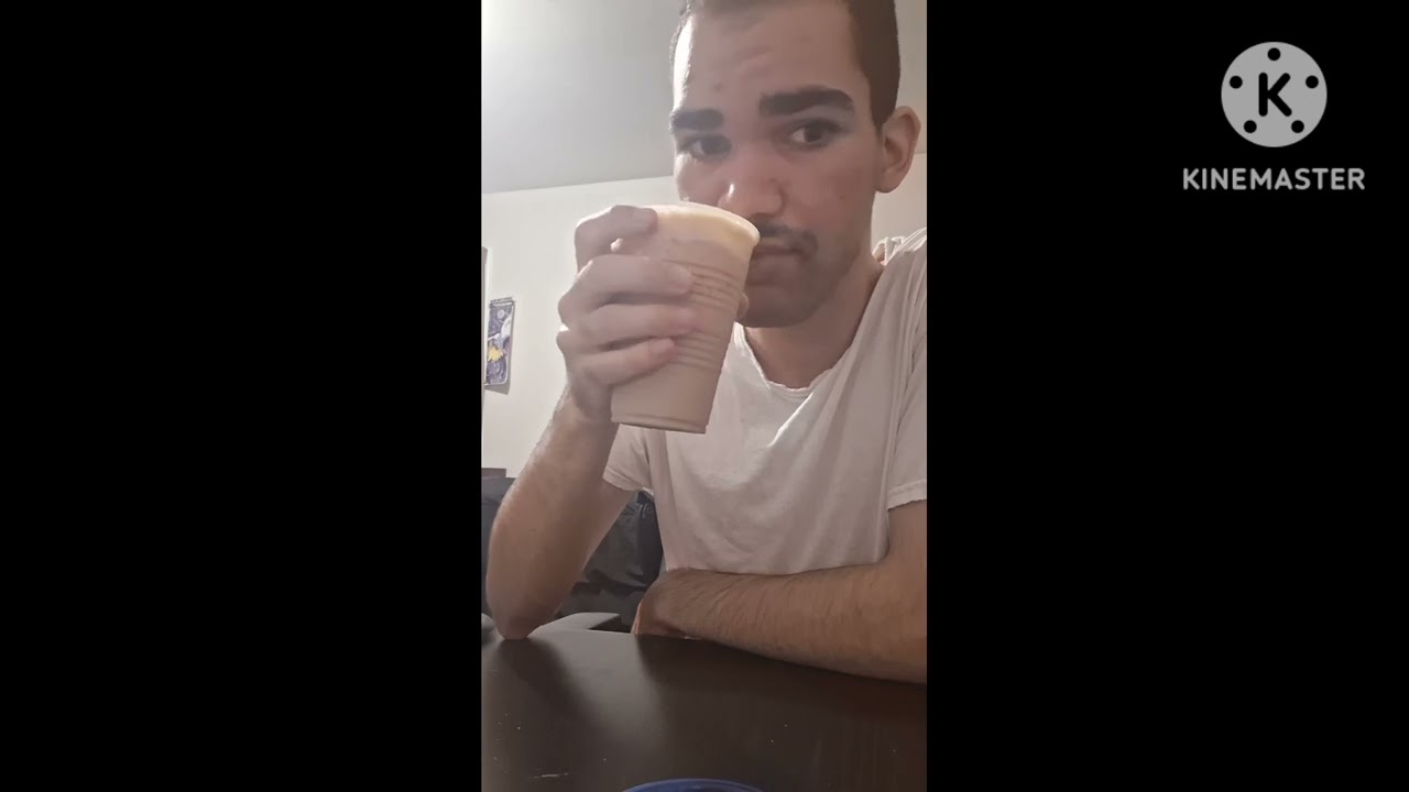 Making Pinnaple fanta coffee latte 