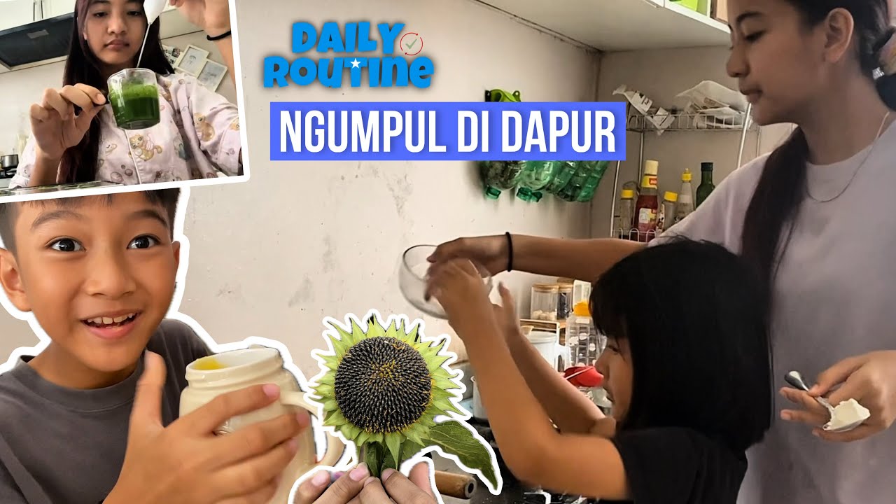 Daily Routine Keluarga Zara Cute | AKTIVITAS BARENG DI DAPUR ITU MENYENANGKAN