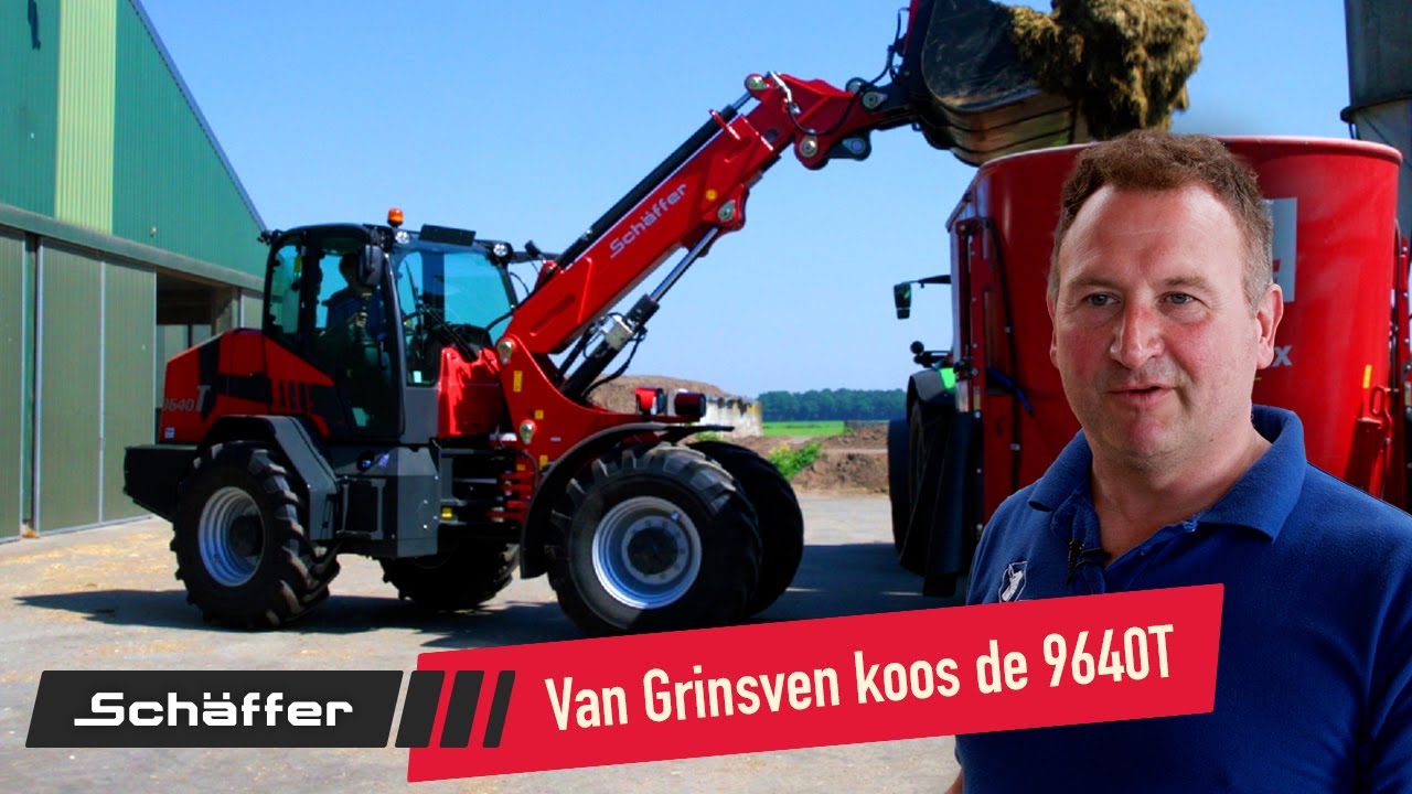 Melkgeitenhouder Harm van Grinsven is tevreden met zijn Schäffer 9640 T!
