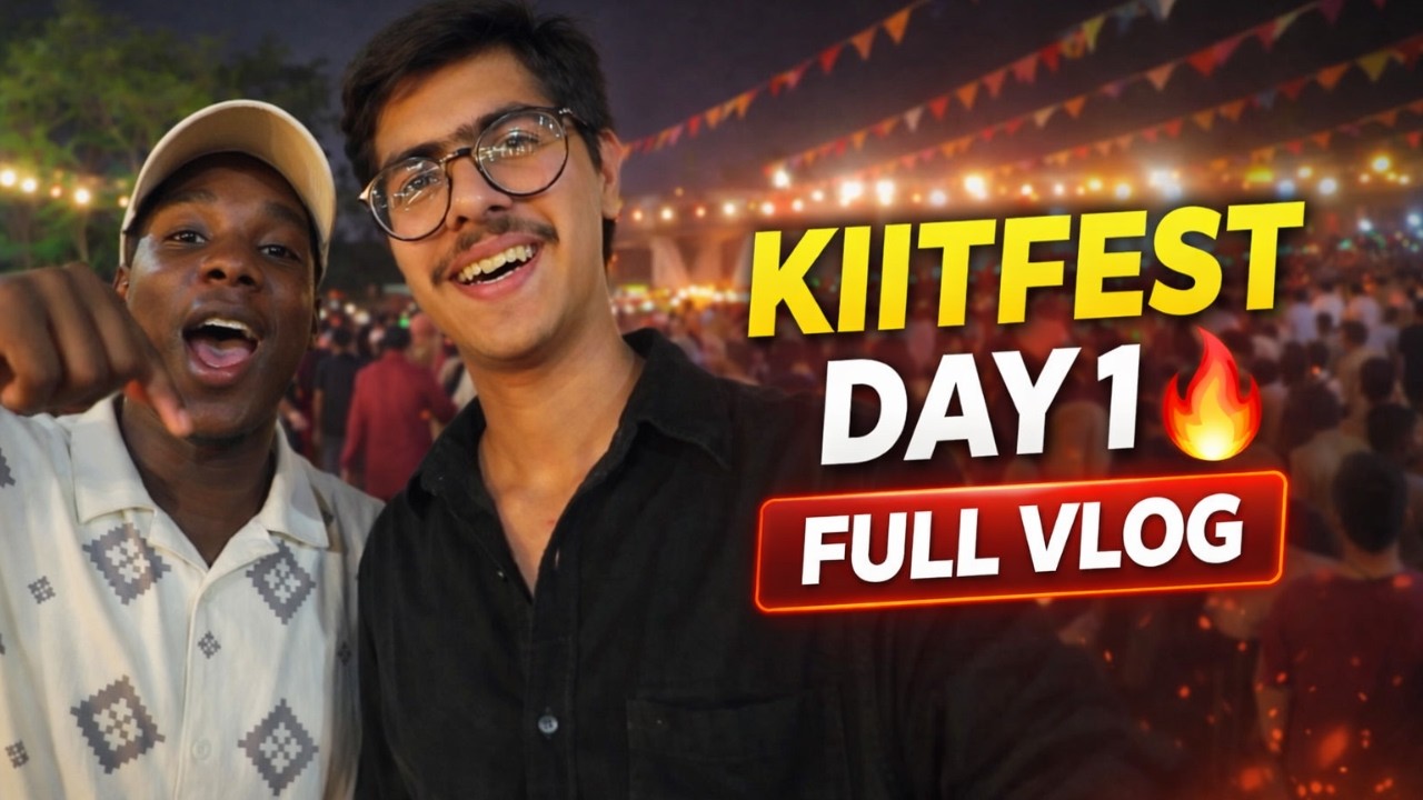 KIIT FEST Day 1 🔥 Itna Crazy Hoga Expect Nahi Kiya!