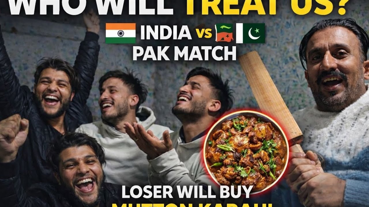 Dosti, Cricket aur Karahi – Aaj kisi ki jeb khali hone wali hai!” 😂 