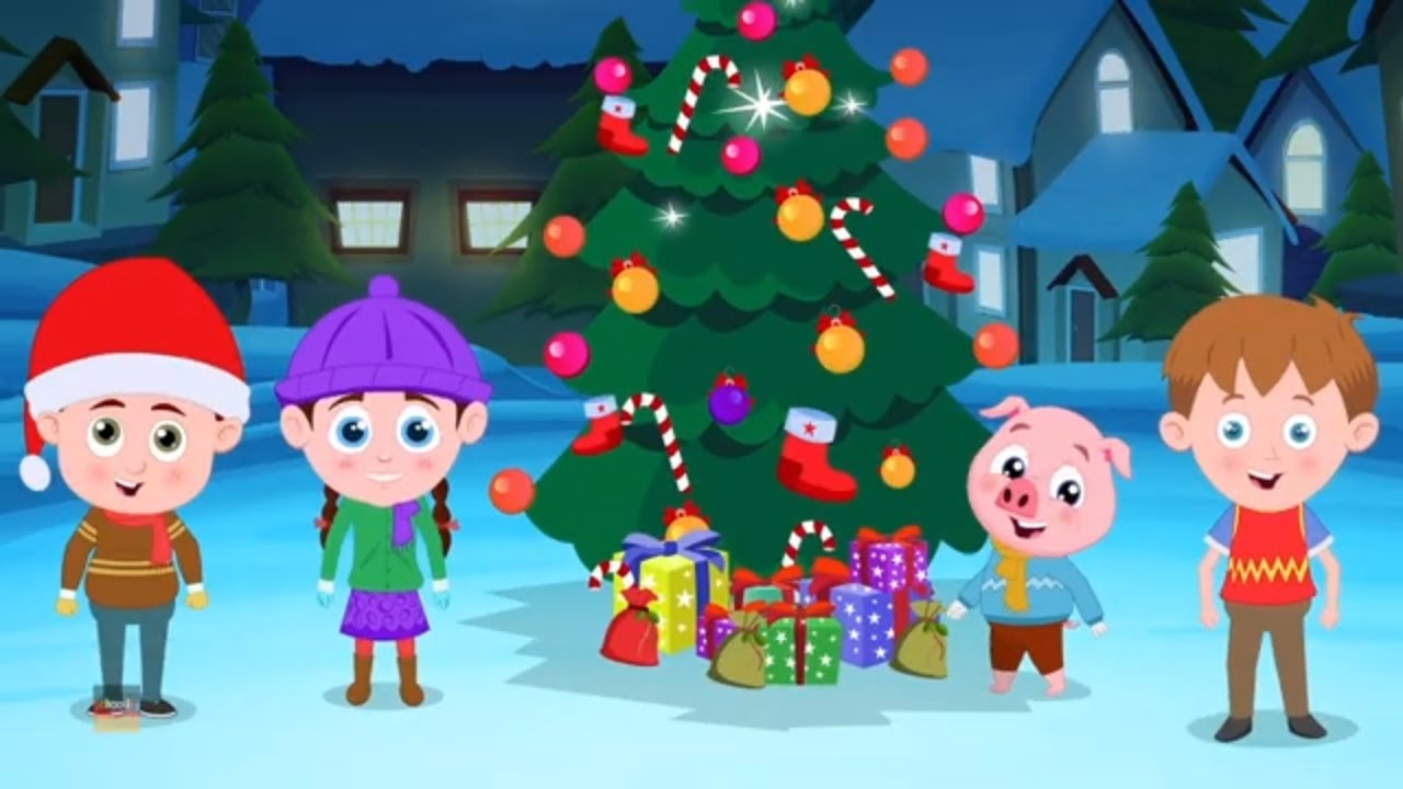 decorare le sale | canzone vivaio | musica natalizia | Christmas Rhyme in English | Deck The Halls