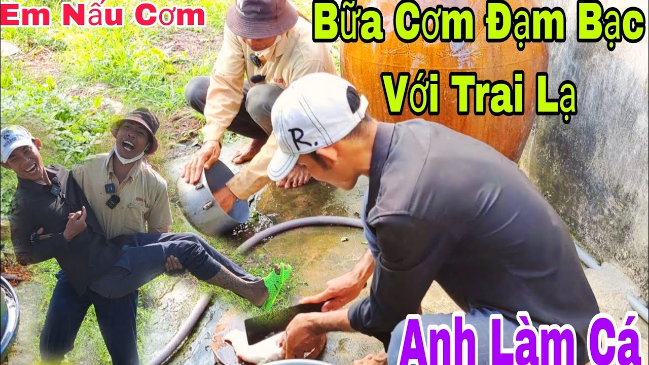 Chị Mộng Kha Nấu Món Ăn .L.ạ Trai Lạ Không Dá.m Ă.n...?