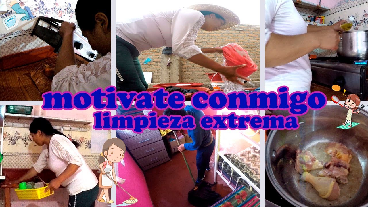 LIMPIEZA EXTREMA/🥰mi hijo limpio su cuarto✨✨lavamos ropa👕🧦 cocinamos caldo de pollo🥣🥣
