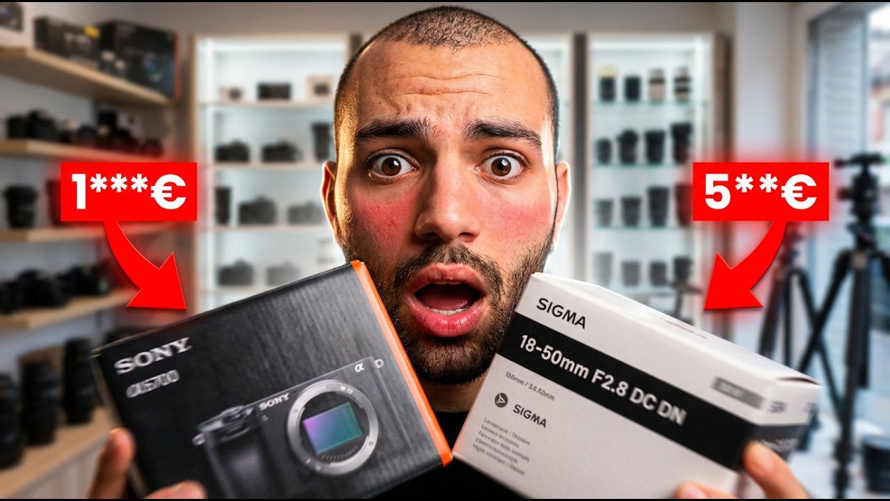 J'ACHÈTE MON PREMIER APPAREIL PHOTO, JE SUIS CHOQUÉ DU PRIX