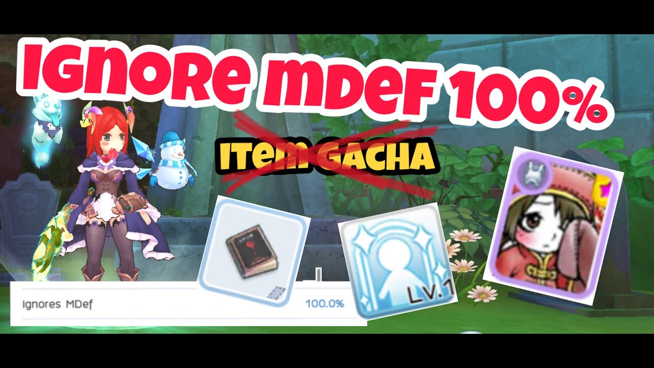 ROM Guide EP.13 | ทำค่า Ignore Mdef 100% ไม่ต้องมีของกาชา