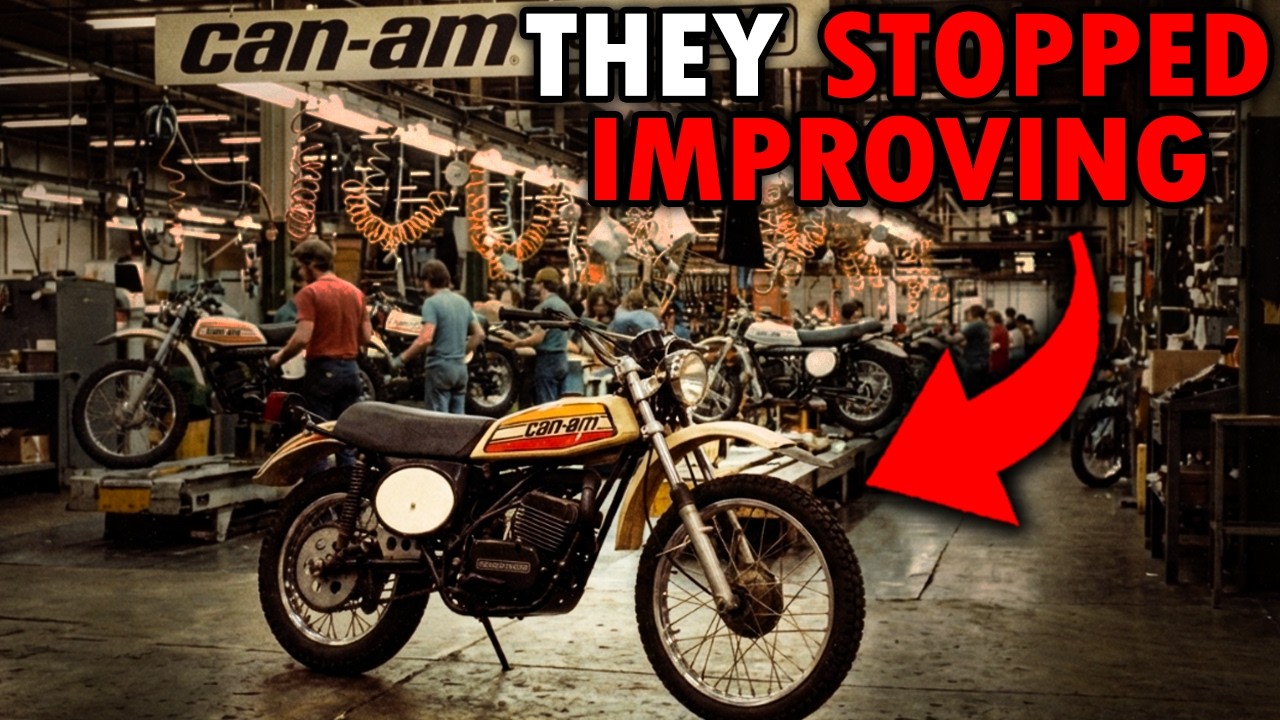 The Fatal Can-Am Factory: The Decision That Destroyed Canada’s Motorcycle Empire