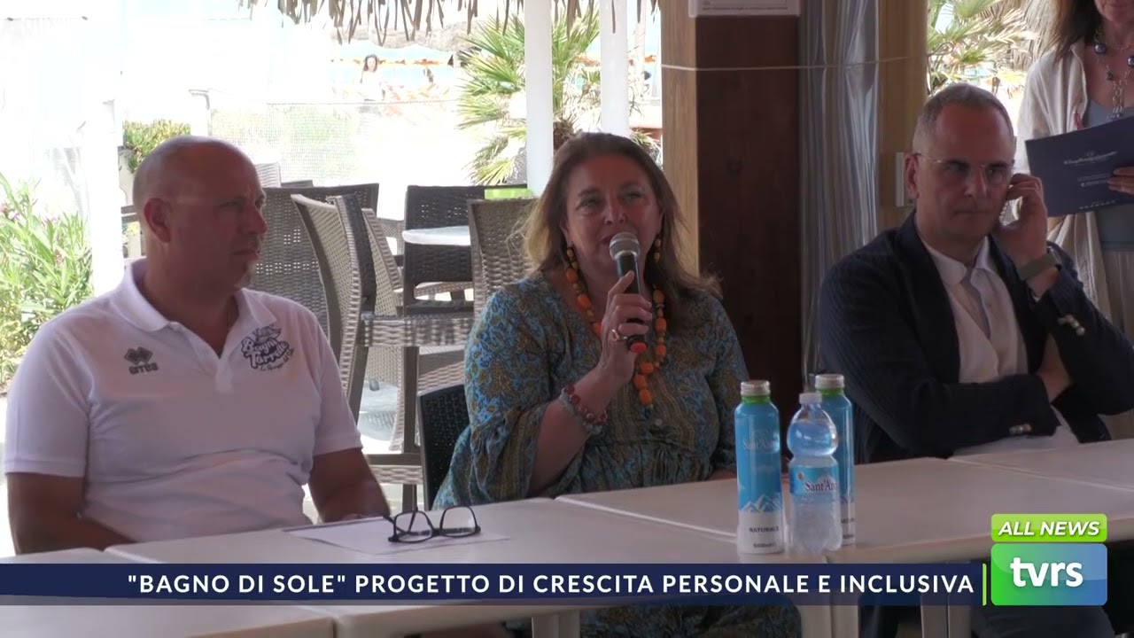 'Bagno di Sole' progetto di crescita personale e inclusiva - TVRS