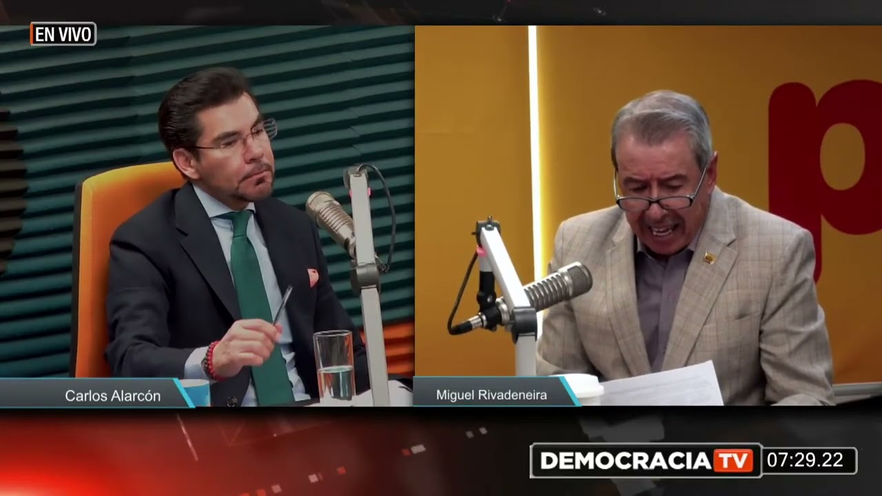 Entrevista al Dr. Leonardo Alarcón, Fiscal General del Estado, en Radio Democracia