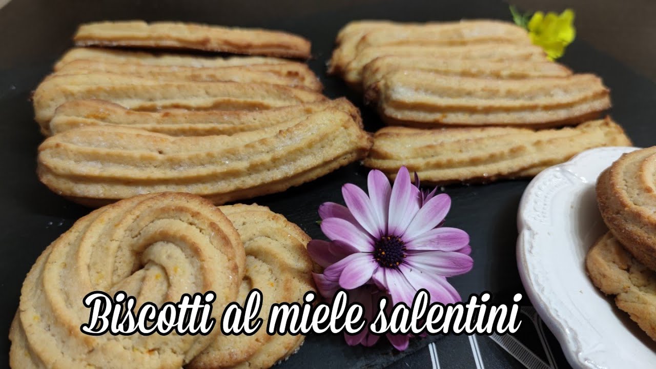 Biscotti al miele salentini - Sfizi & Delizie