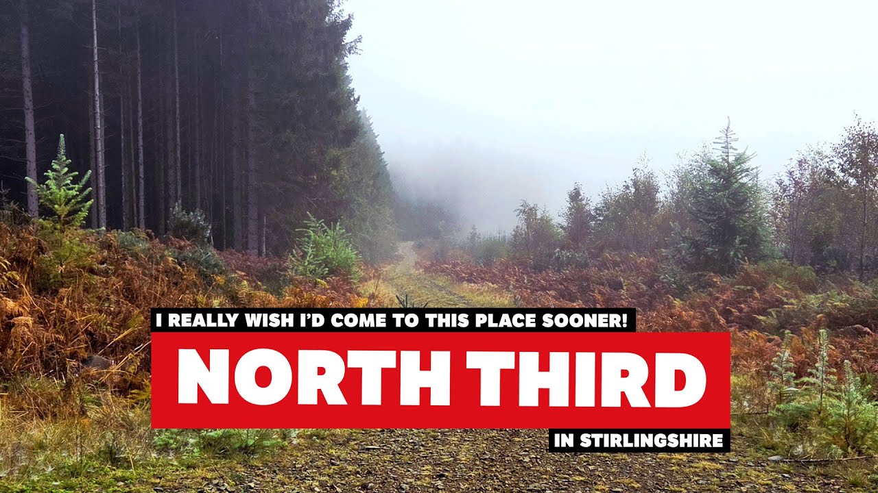 Discovering great new trails at North Third in Stirlingshire.