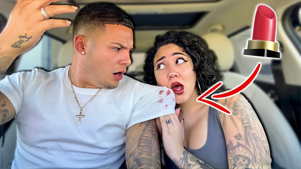Wiping my MAKEUP on my Husbands WHITE Shirt!!