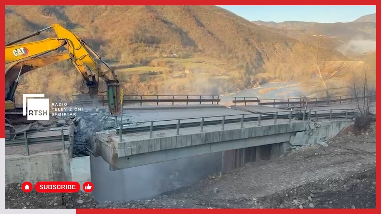 Devijohet Lumi Shkumbin në “Arrat e Gurrës”, nis demontimi i urës në aksit Librazhd–Prrenjas