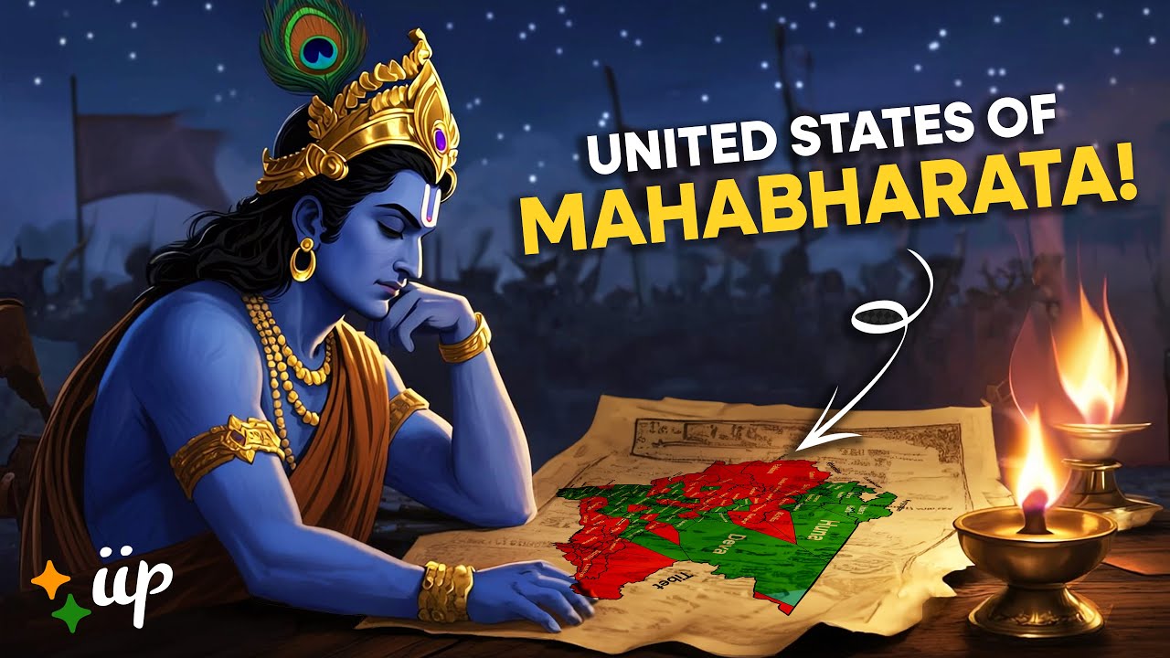 I made a map of India during the Mahabharata!