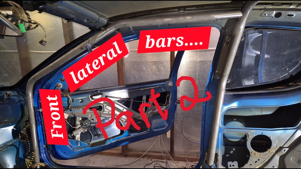 DIY Roll Cage For Beginners Part 6 - Finishing Front Lateral Bars - Worlds Cheapest Race Car Part 12
