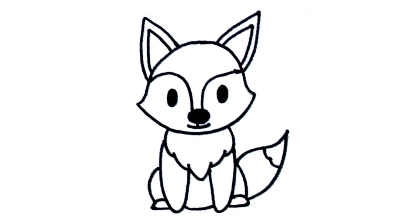 Learn how to draw Fox 🦊 || Fox step by step drawing || 